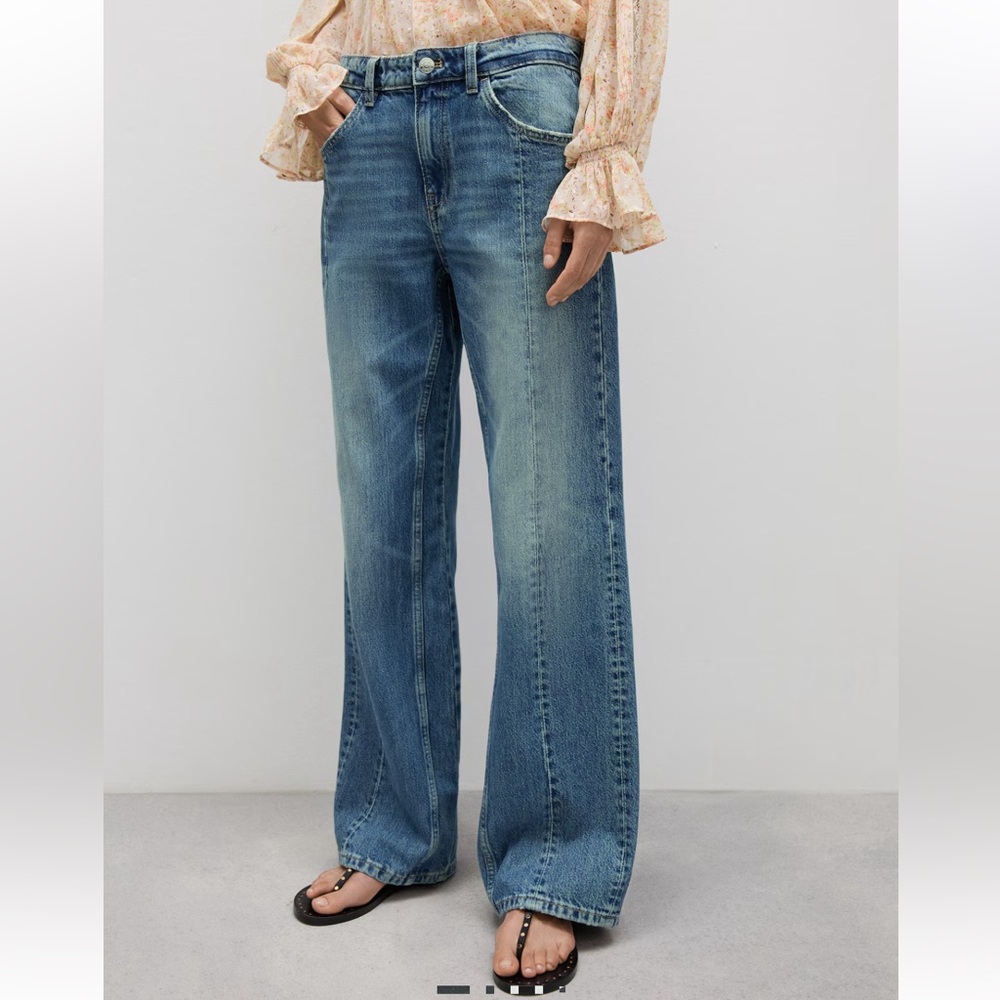 Women's Blue Flare & Wide Leg Jeans
